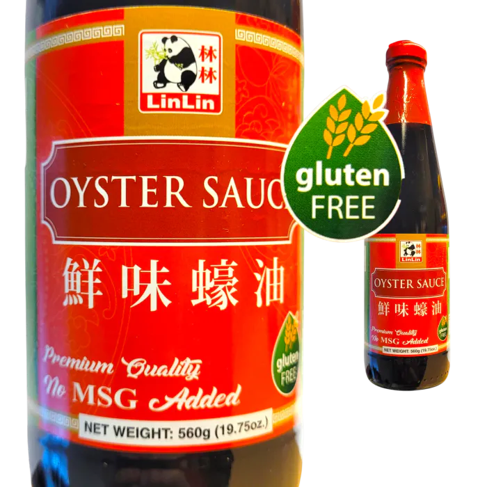 PREMIUM GLUTENFREE OYSTER SAUCE - 560 GR