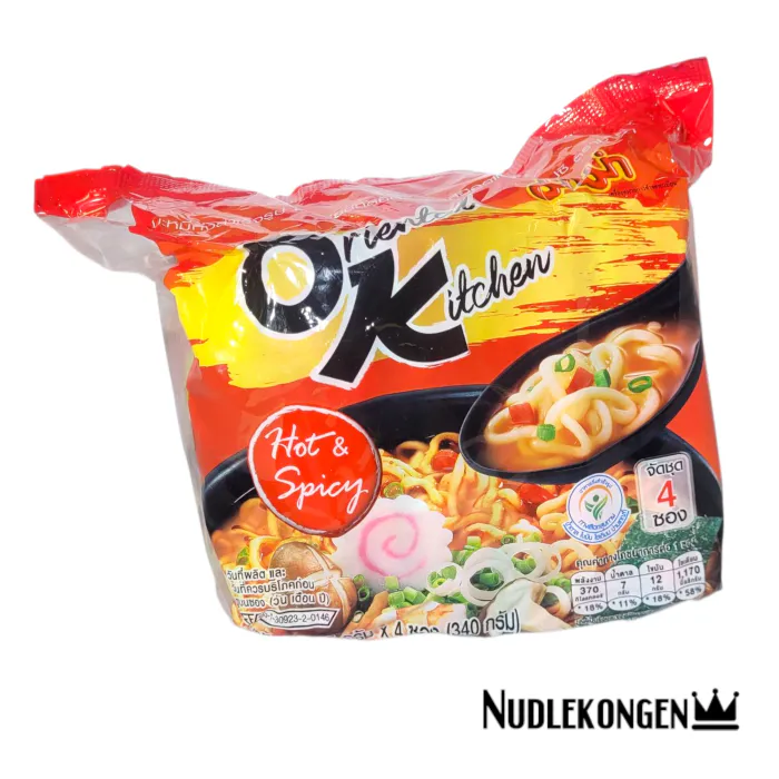 DATOSALG / ORIENTAL KITCHEN HOT & SPICY 4x85 GR