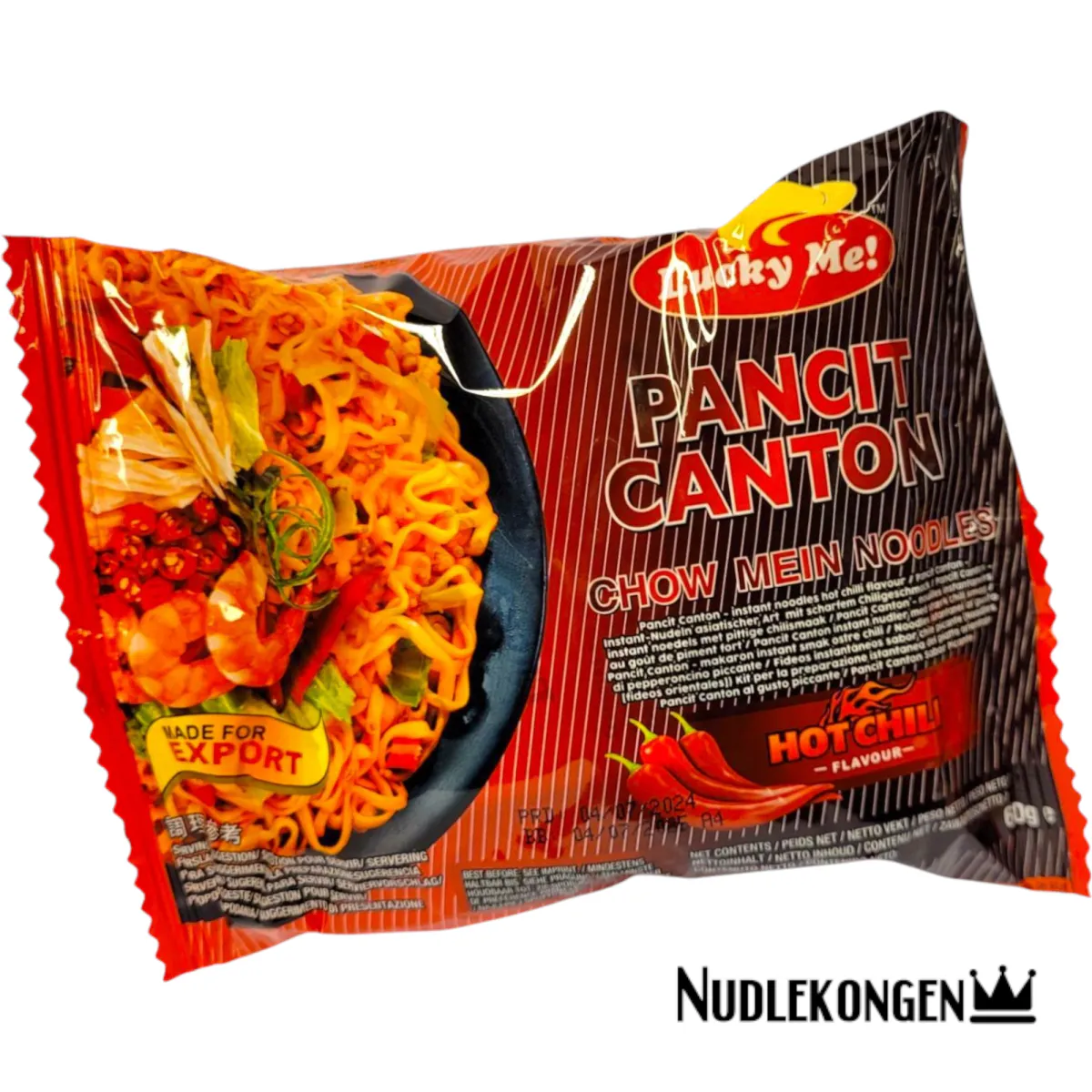 INST. CHOW MEIN NOODLE PANCIT CANTON HOT CHILI - 60 GR