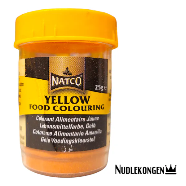 Hovedbilde YELLOW FOOD COLOUR POWDER - 25 GR