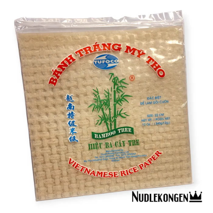RICE PAPER 22 CM - SQUARE - 340 GR