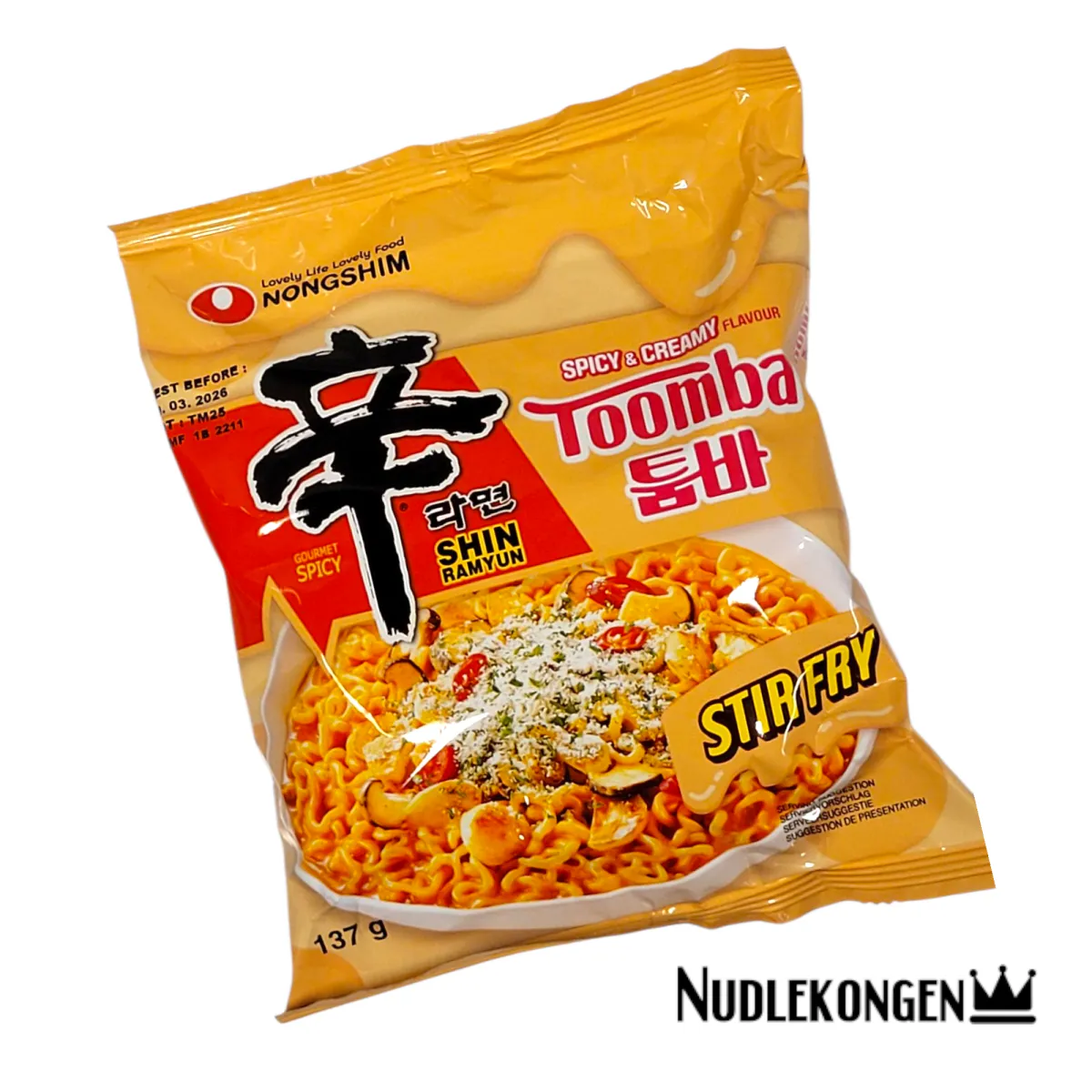 SHIN RAMYUN SPICY & CREAMY FLV - TOOMBA 