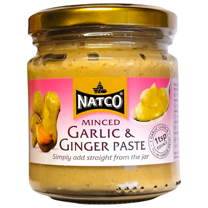 Hovedbilde MINCED GARLIC & GINGER PASTE - 190 GR